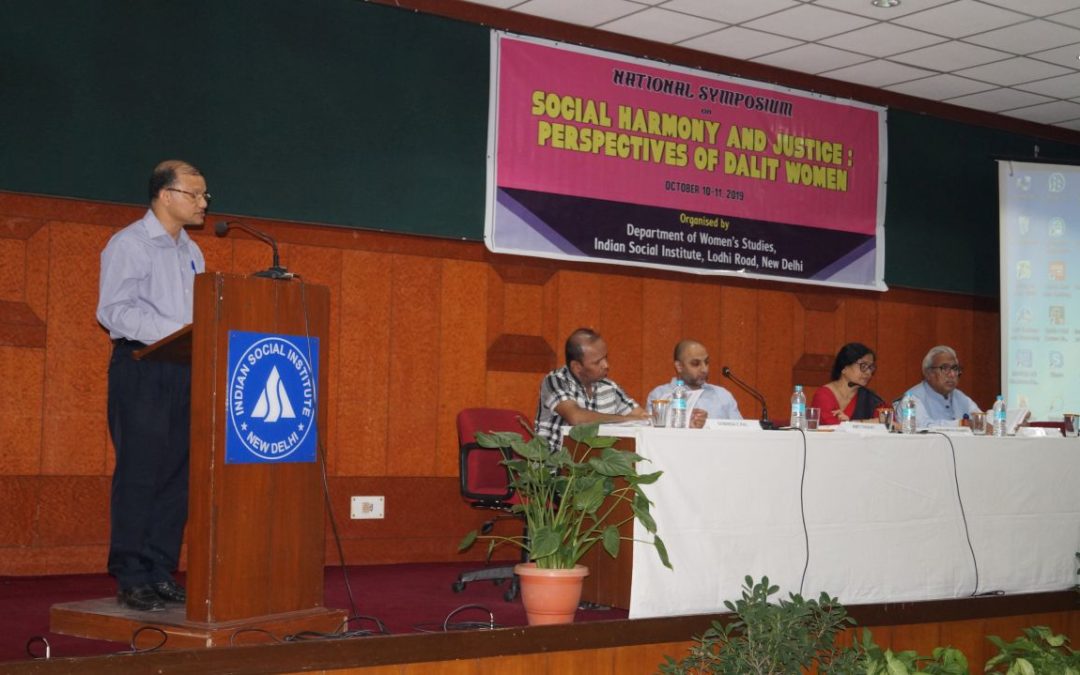 National Symposium on “Social Harmony and Justice: Perspectives of Dalit Women