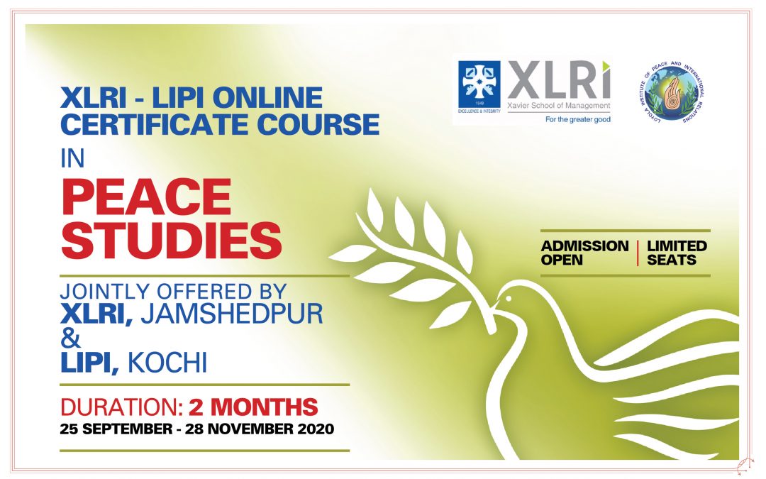 XLRI-LIPI Online Peace Studies