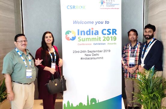 JCI’s participation at 6th CSR Summit 2019, New Delhi