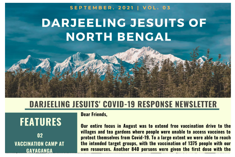DARJEELING JESUITS’ COVID-19 RESPONSE